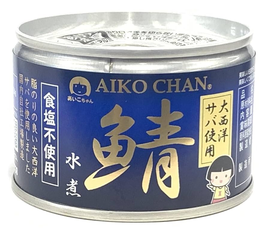 あいこちゃん鯖水煮 食塩不使用 40缶 AIKO CHAN 伊藤食品 あいこちゃん プレミアム 鯖水煮 食塩不使用